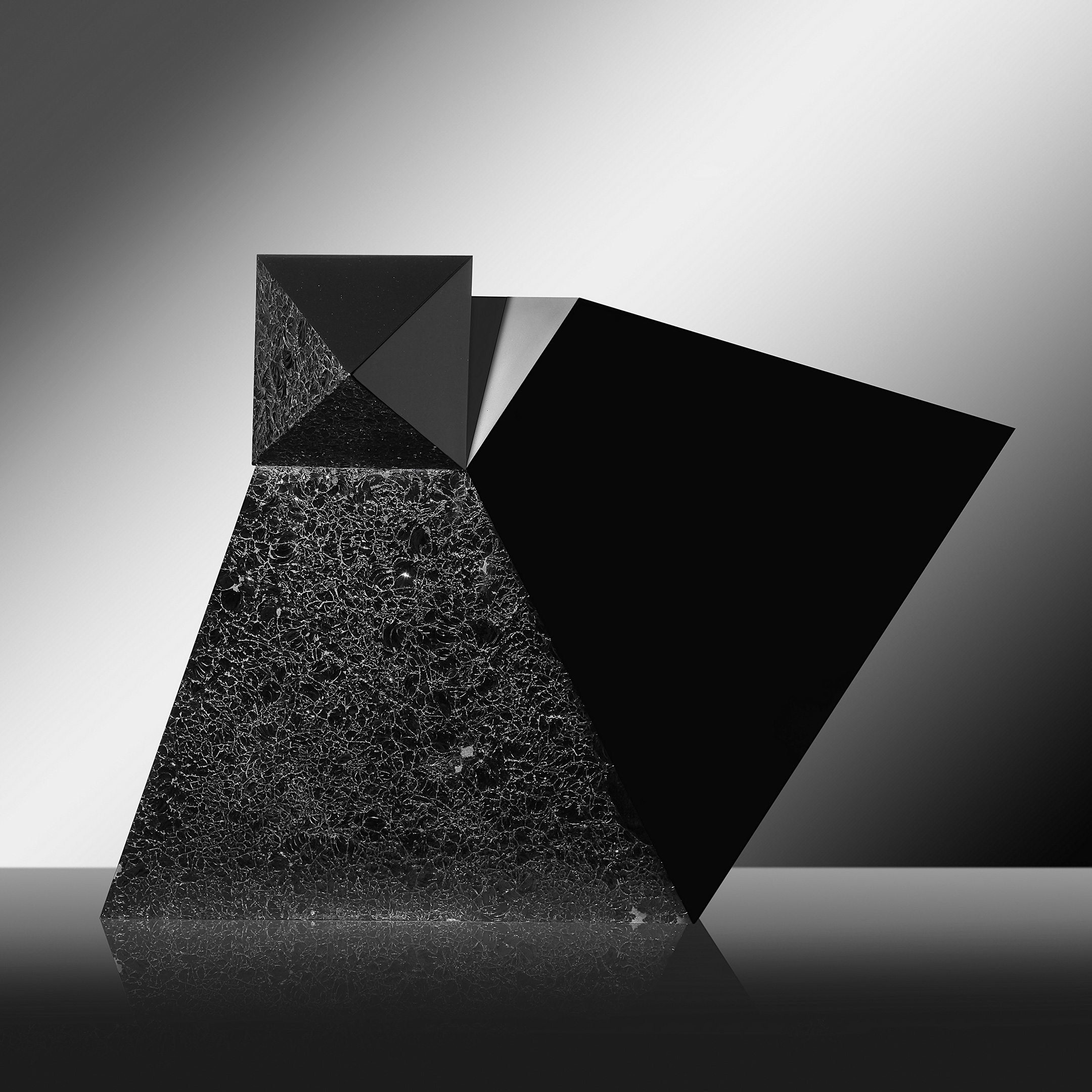 Way to Orion Fine Art Glass Sculpture - Josef Marek