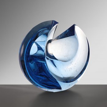 Peter Mandl Fine Art Glass Sculpture - Peter Mandl
