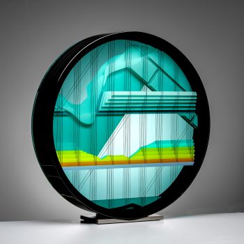 Fine Art Glass Sculpture - Bohumil Eliáš Jr.