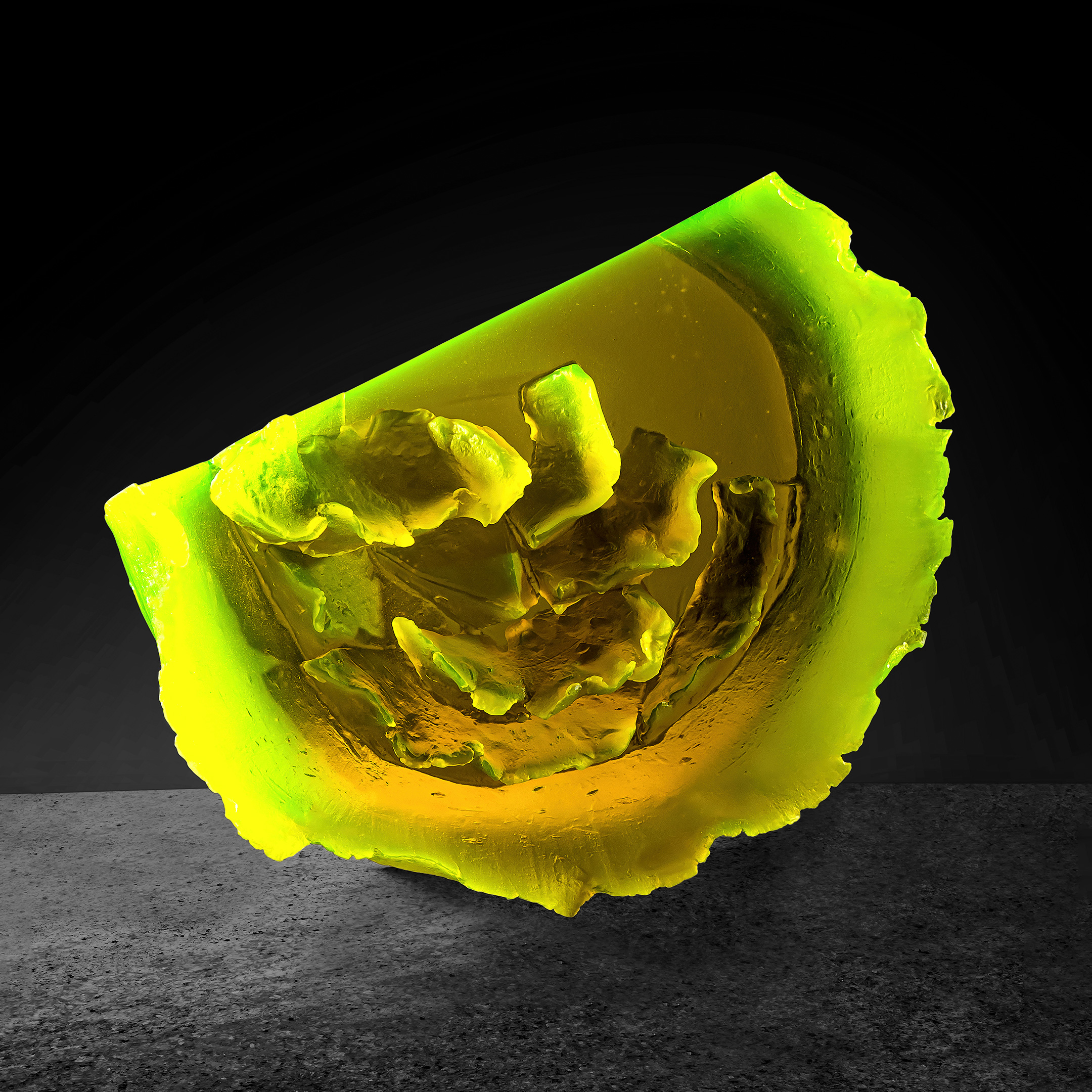 Fine Art Glass Sculpture - Zora Palová