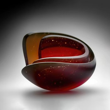 Glassart - Glass Gallery Stölting - Eva Vlckova SeaShell SQ 3