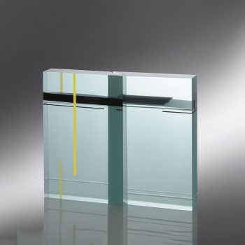 Glassart - Glass Gallery Stölting - Jiri Karel HorizontalsVerticals SQ 1