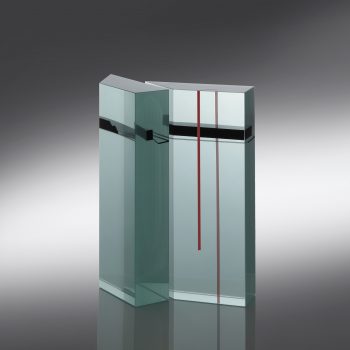Glassart - Glass Gallery Stölting - Jiri Karel HorizontalsVerticals SQ 3 1