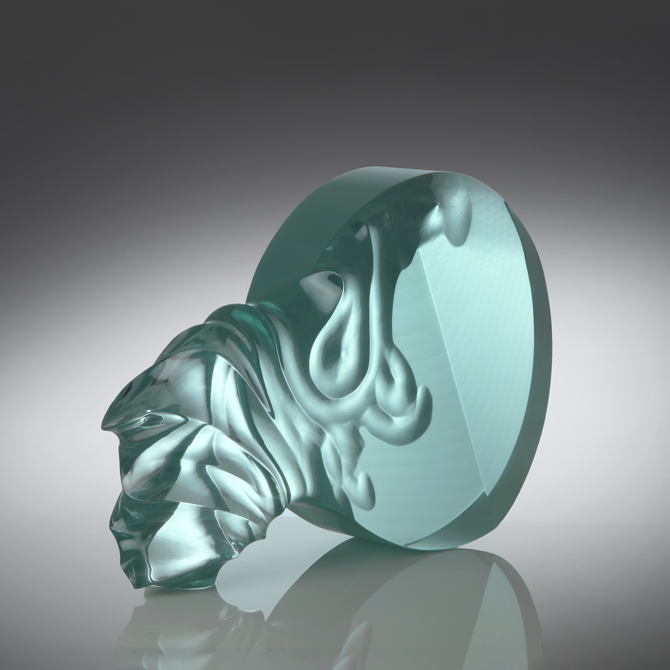 Glassart - Glass Gallery Stölting - Jiri Karel Large Eruption SQ 1