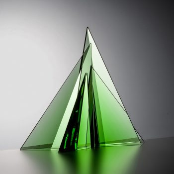 Glassart - Glass Gallery Stölting - Suchoparek Rackova IRDS Green Peaks SQ 1