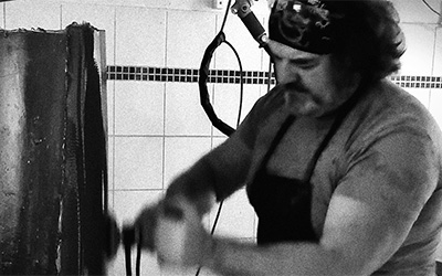 Glass artist Jaroslav Wasserbauer