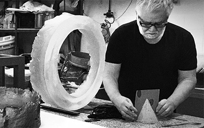 Glass artist Štepán Pala